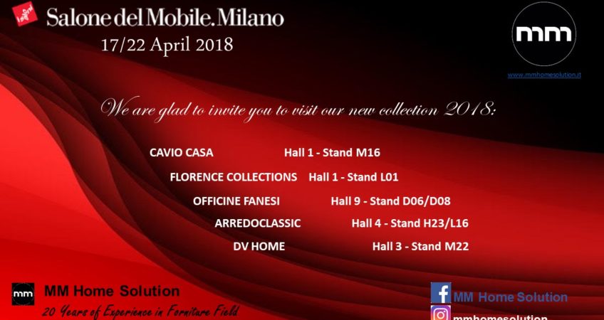 Salone del mobile MILANO 2018  